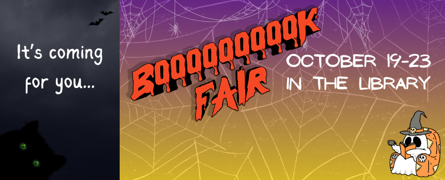 Advertisement for book fair, October 19-23