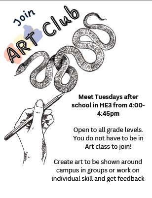 Art Club Flyer