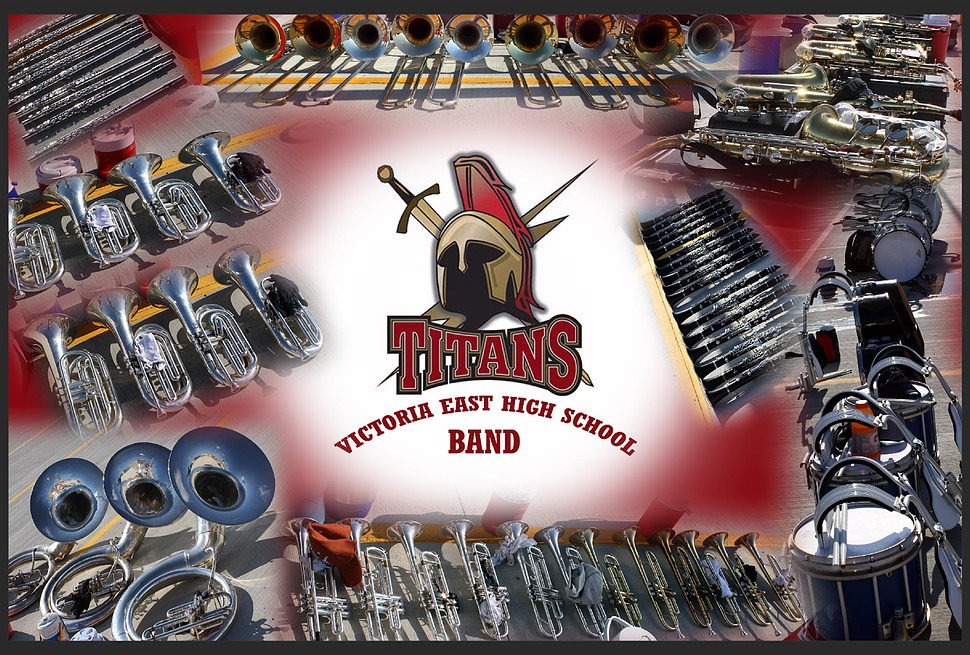 Titans- Victoria East High School Band instraments