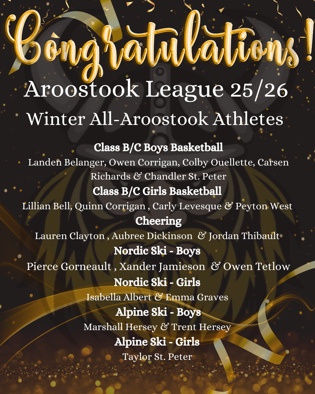 AroostookLeague Congrats