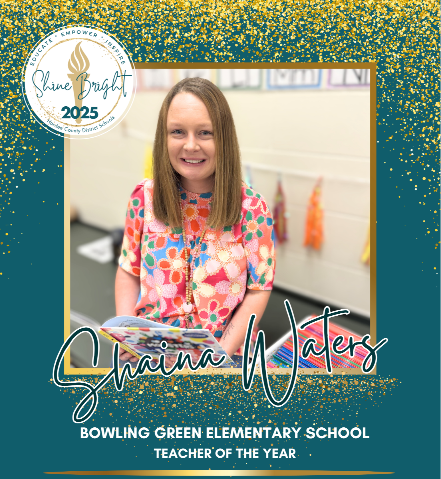 Shaina Waters - Bowling Green Elementary School Teacher of the Year