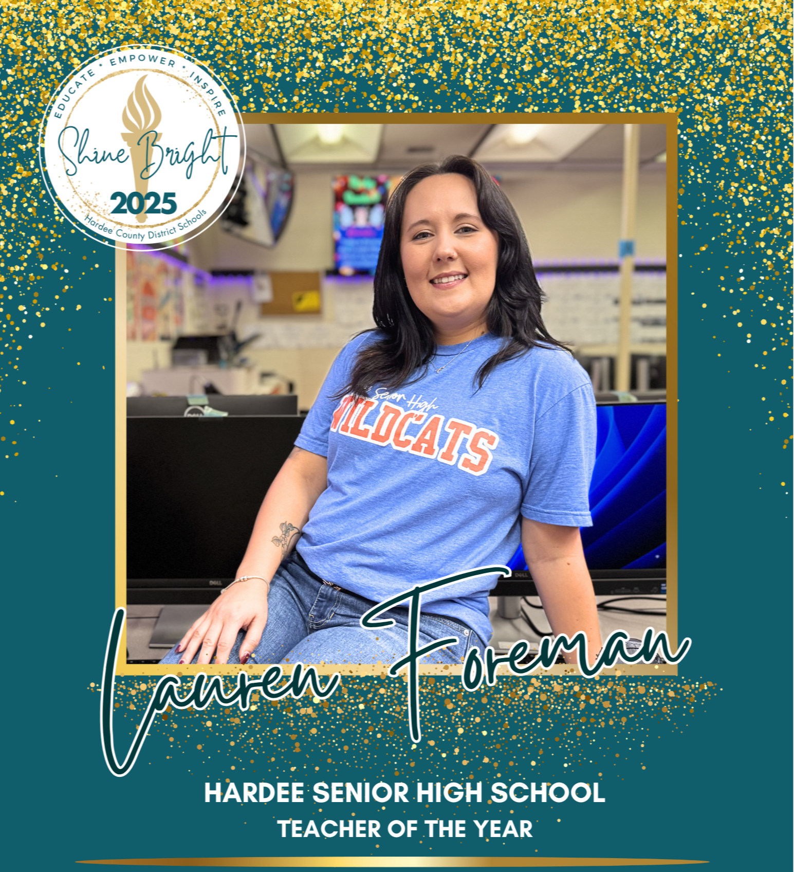 Lauren Foreman - Hardee Senior High School Teacher of the Year