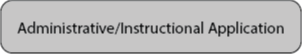 administrative/instructional application button