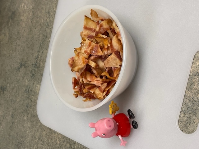 bacon with Peppa
