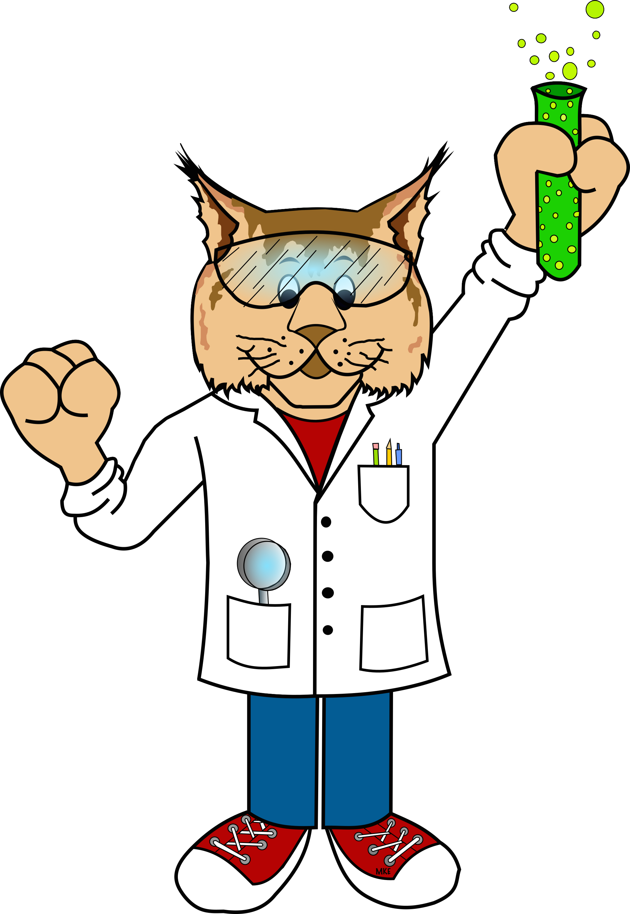Science Clipart Wildcat