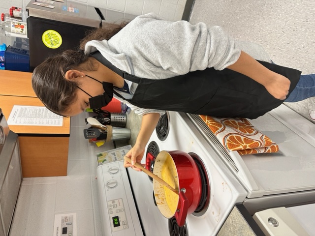 Making Taco Soup