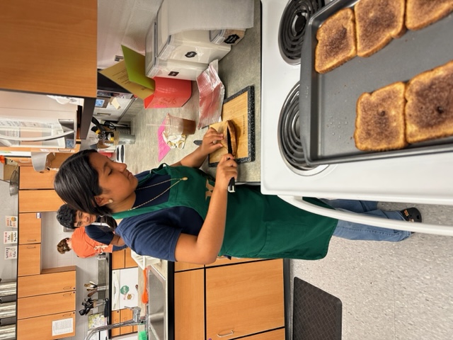 Making Cinnamon Toast