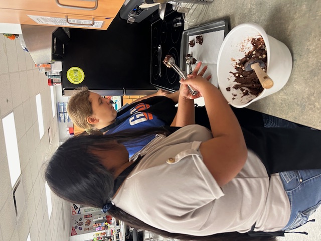 Making Cake Mix Cookies