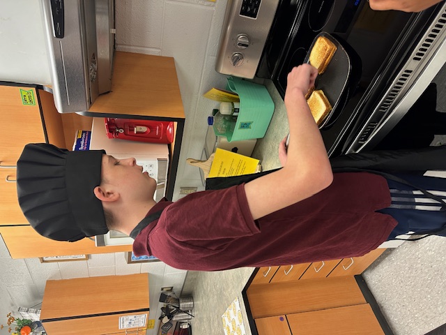 Making Grilled Cheese Sandwiches