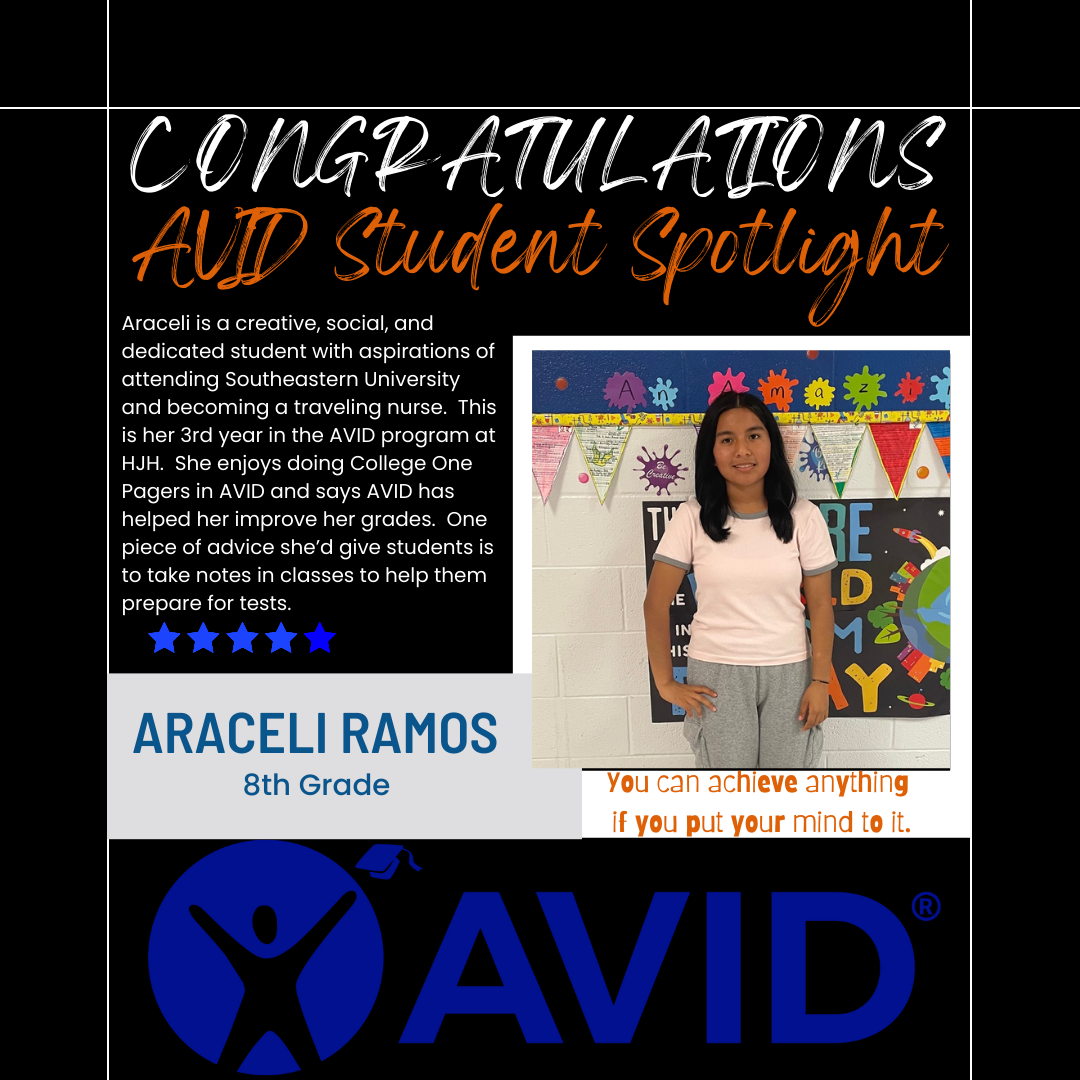 AVID Student Spotlight