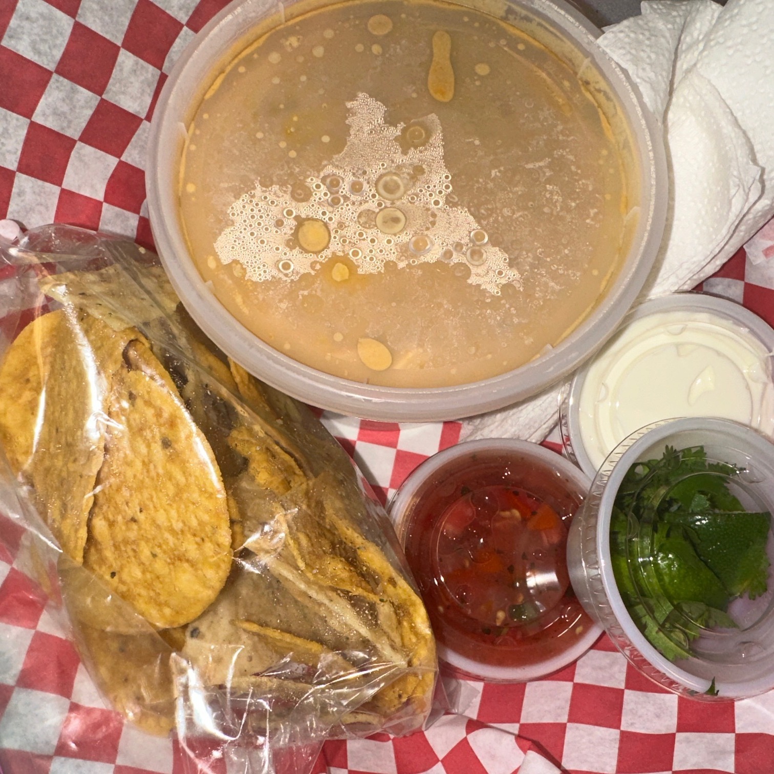 taco soup ready to deliver