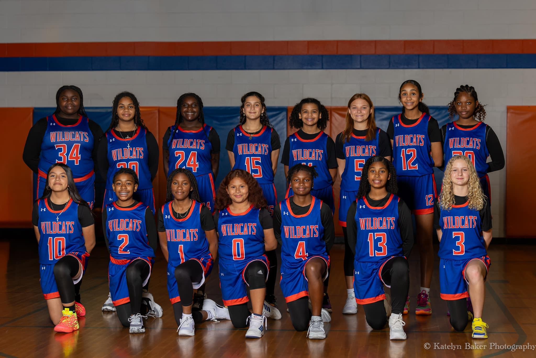 2024 Girls Basketball Team