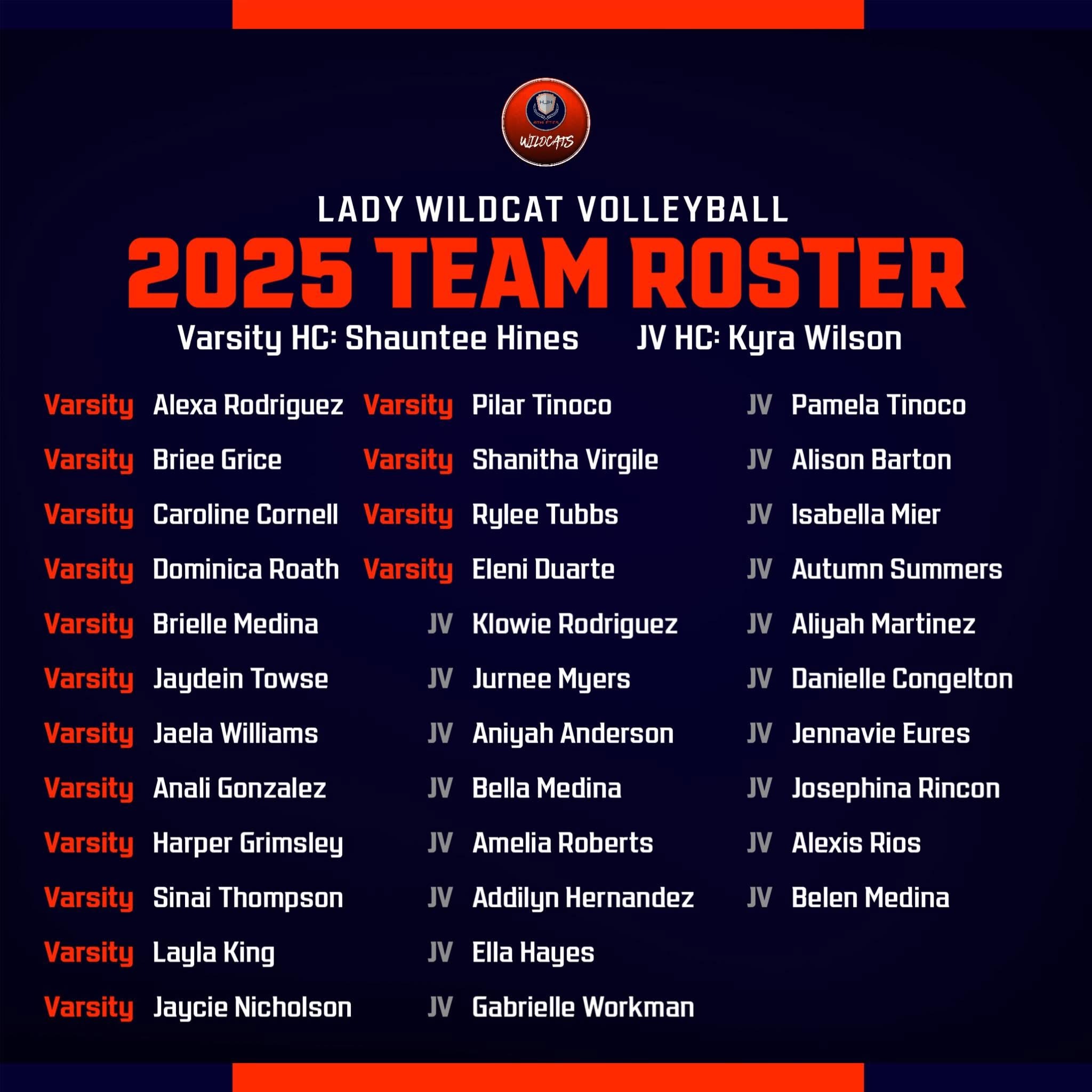 Team Roster