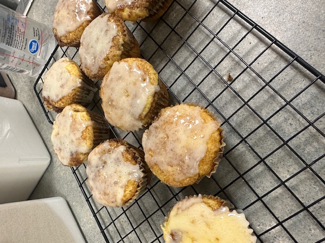 Honeybun cupcakes