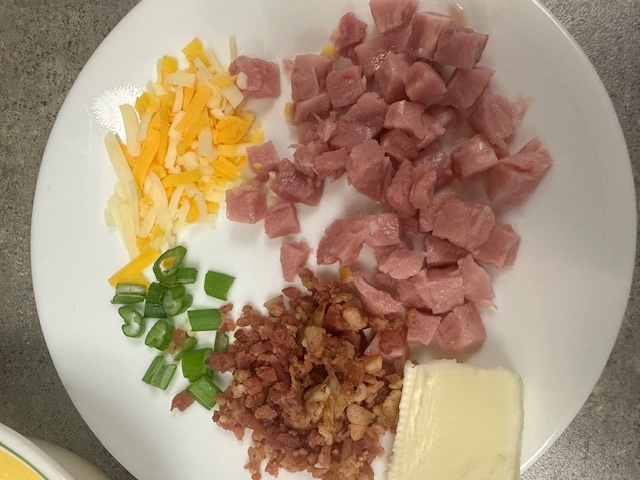 Omelet fillings