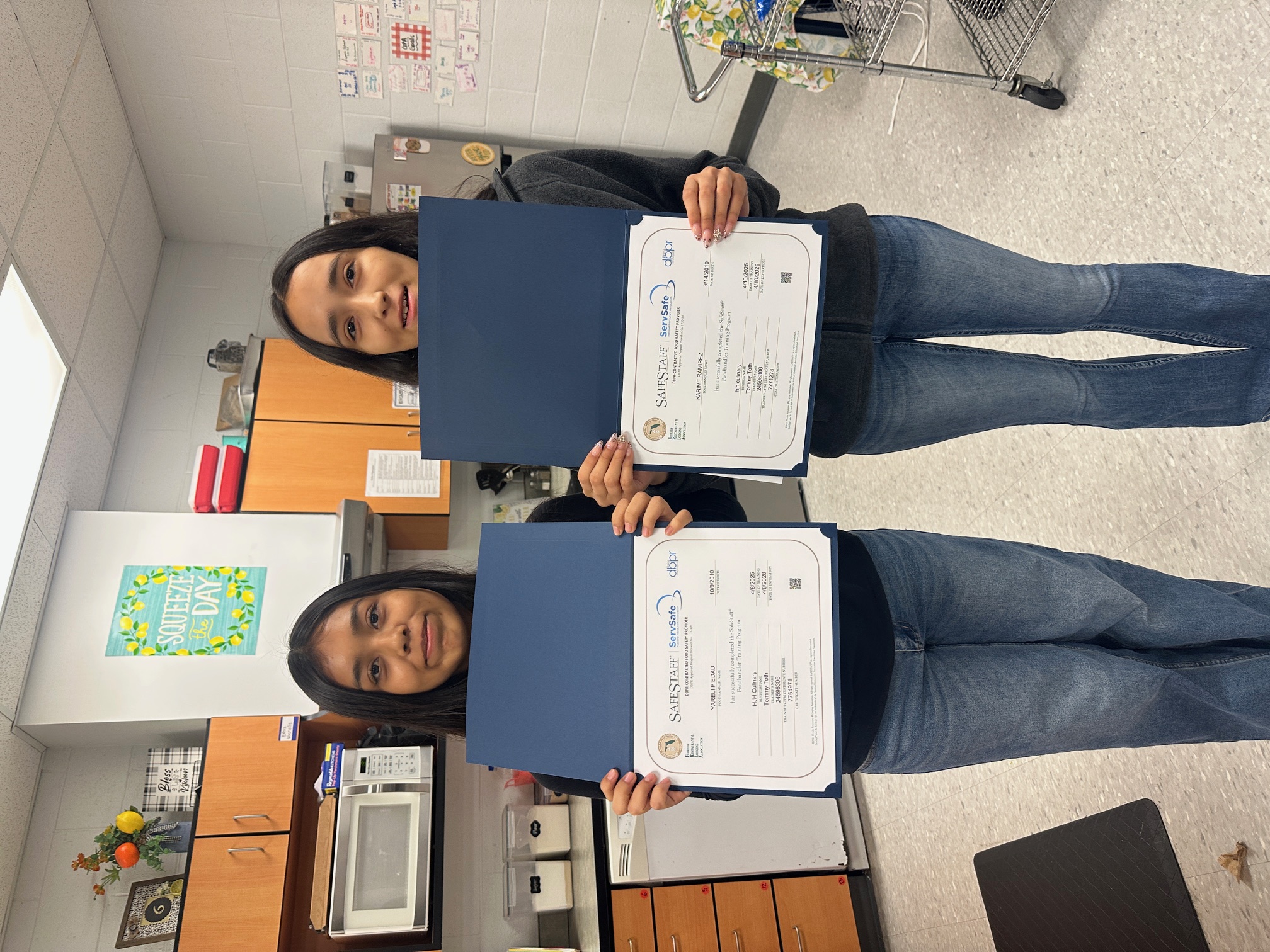 Safe Staff Certificates