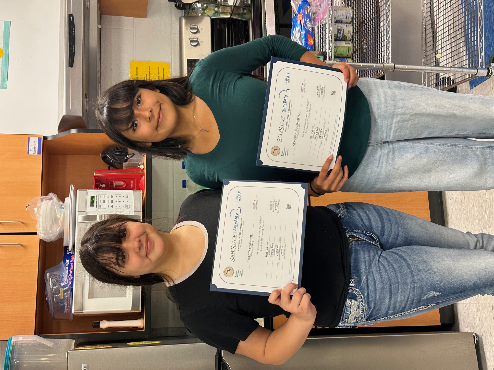 Safe Staff Certificates