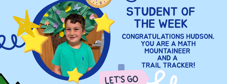 STUDENT OF THE WEEK, HUDSON