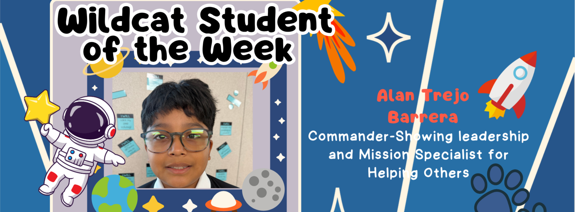 Student of the week - Alan