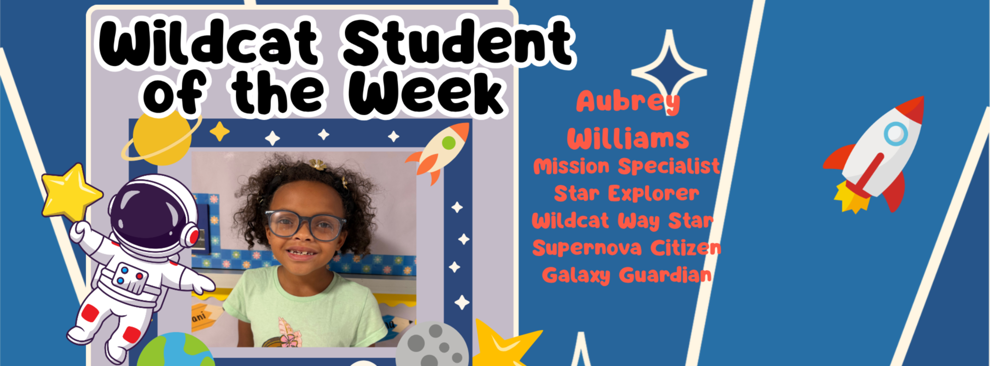 Student of the week, Aubrey