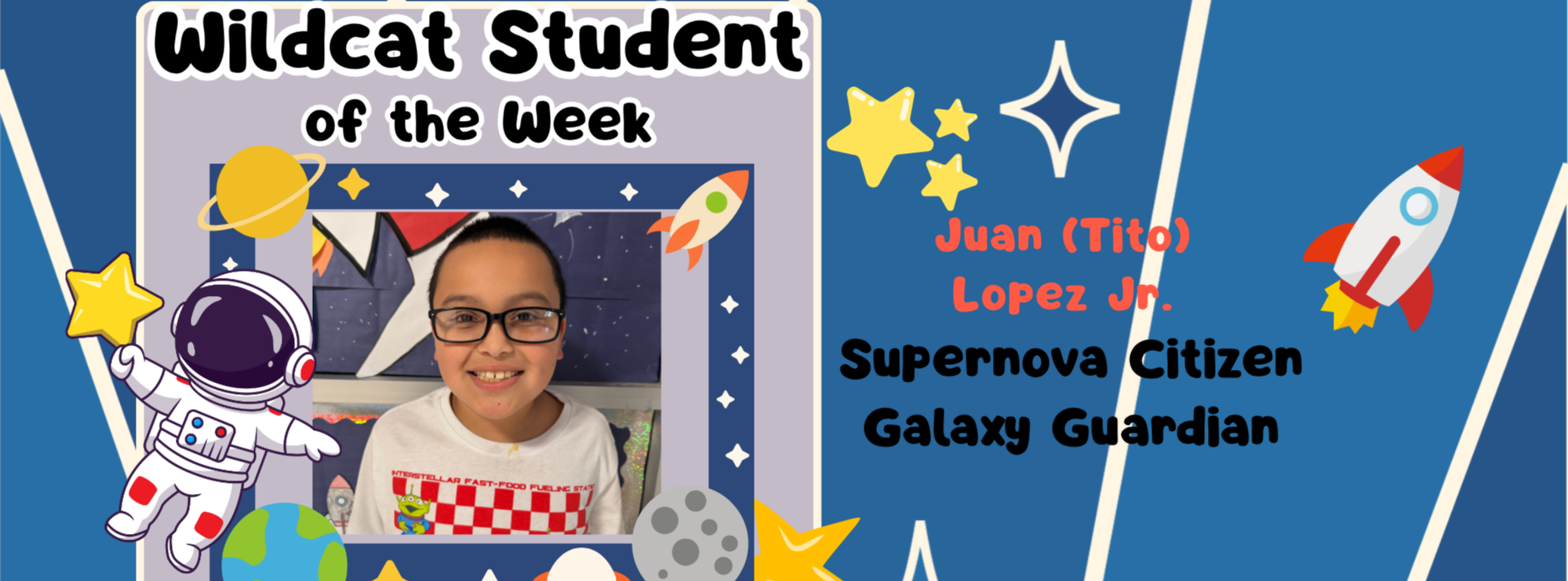 Student of the week, Juan