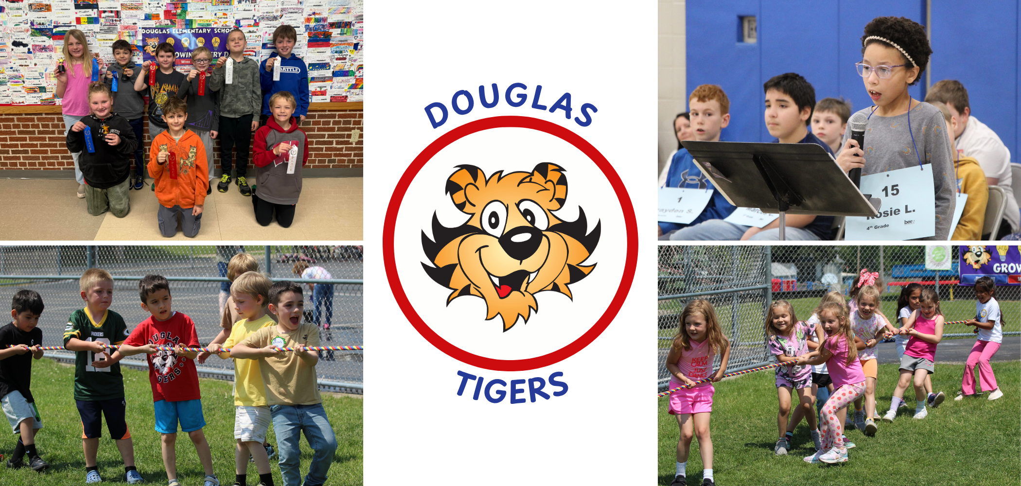 Douglas student collage