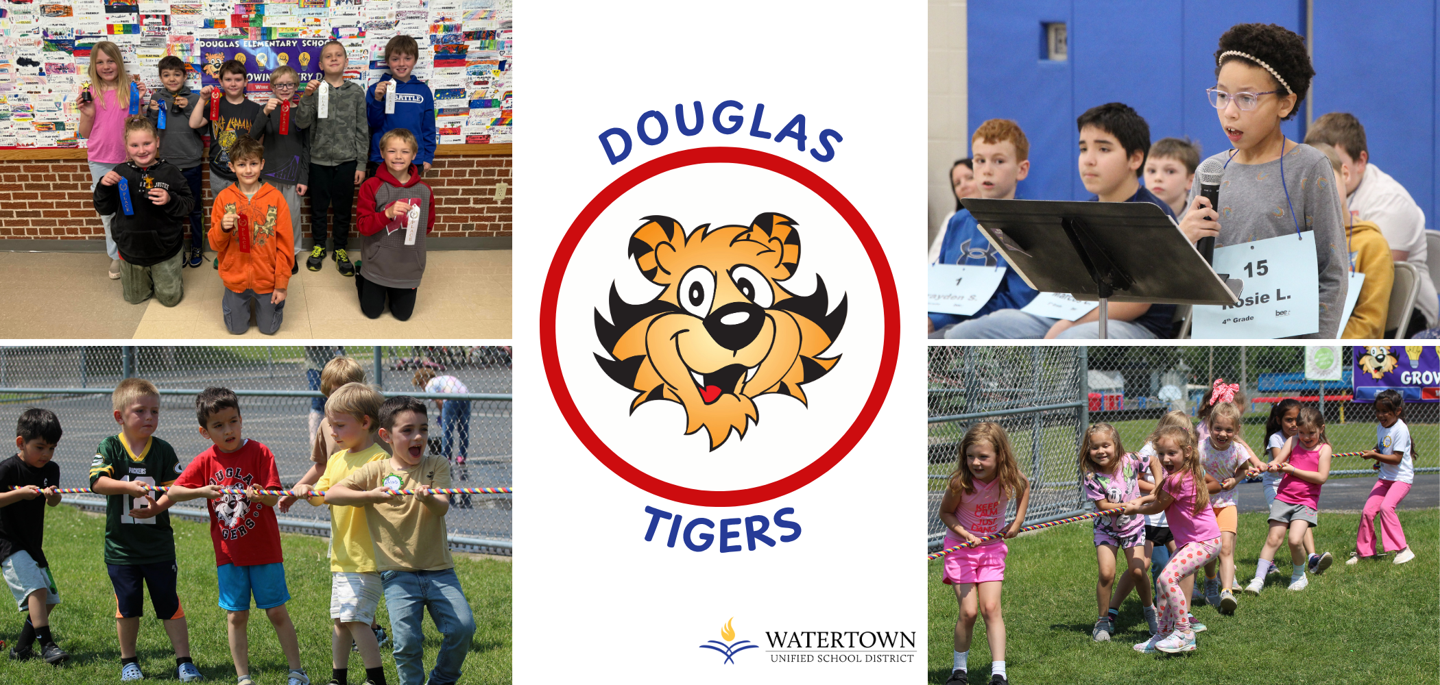 Douglas student collage