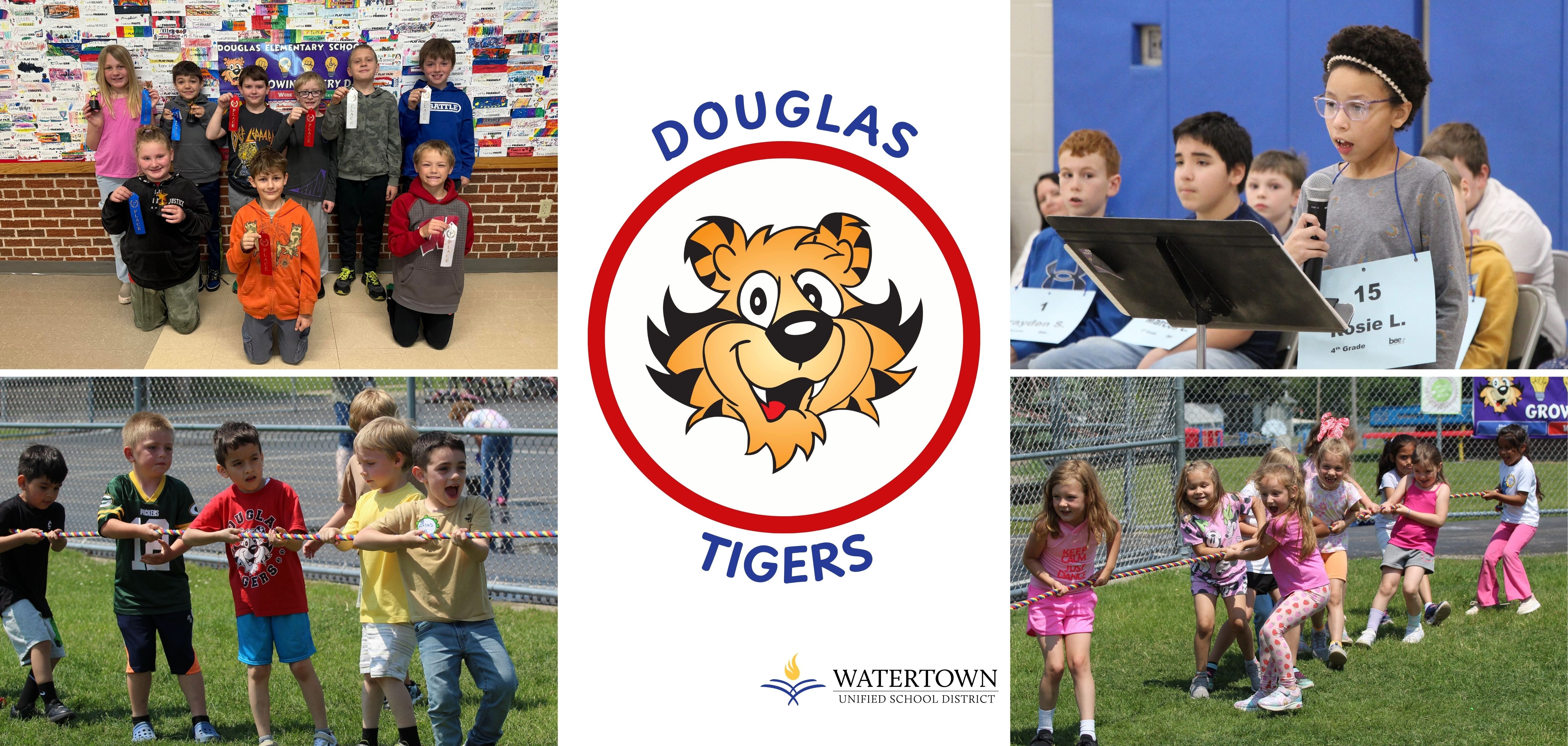 Douglas student collage