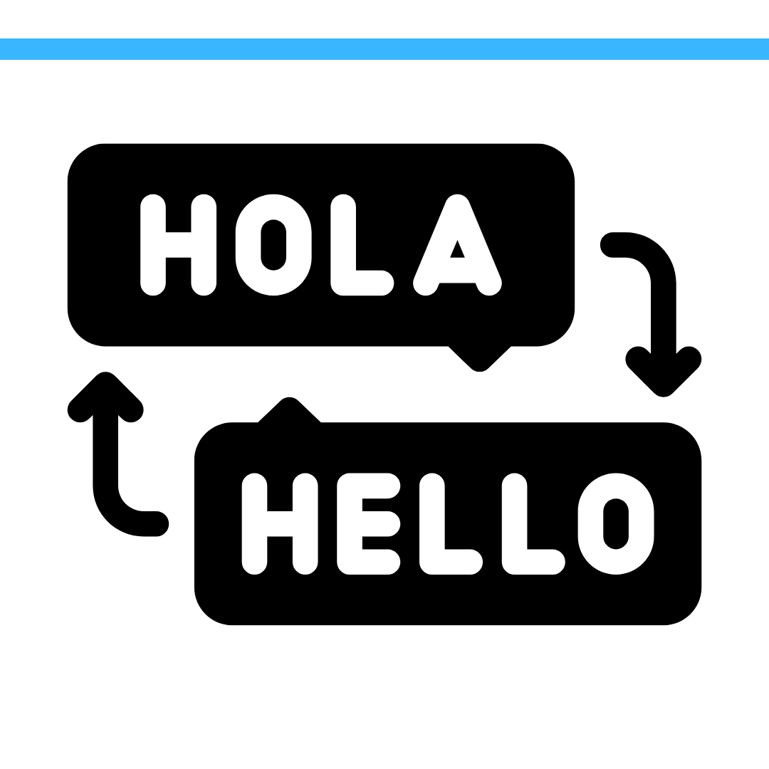 Hola Hello Graphic