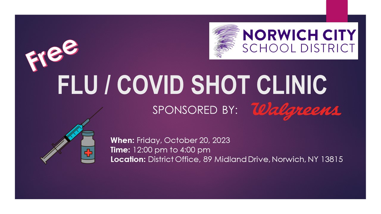Purple Flu/COVID Clinic Announcement