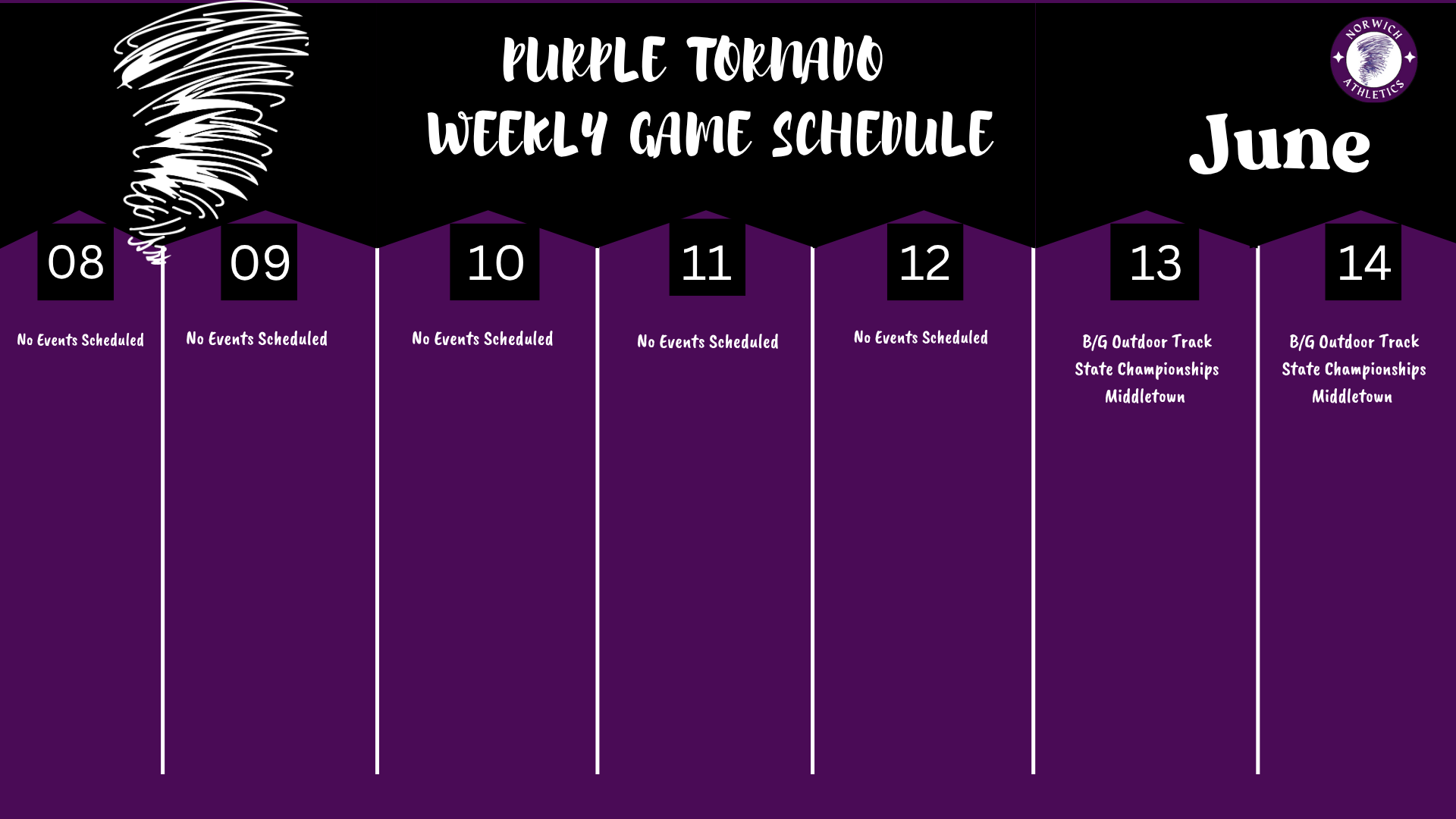 Weekly Schedule