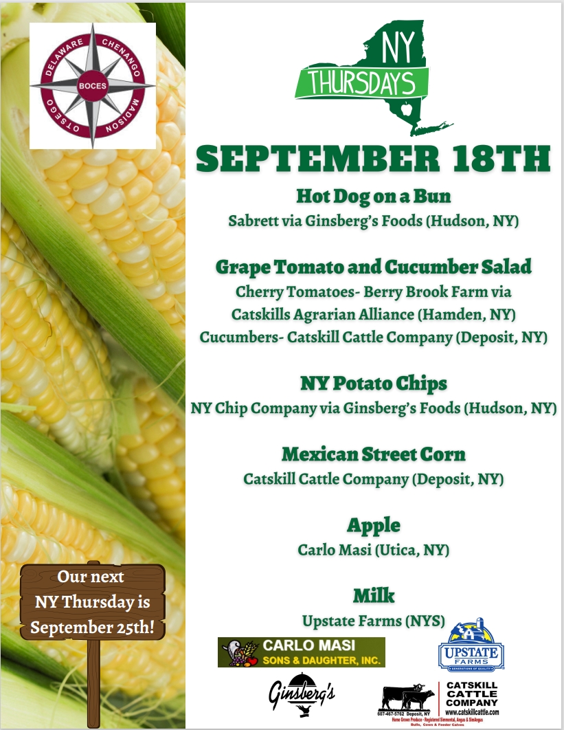 NY Thursday September 18th Poster