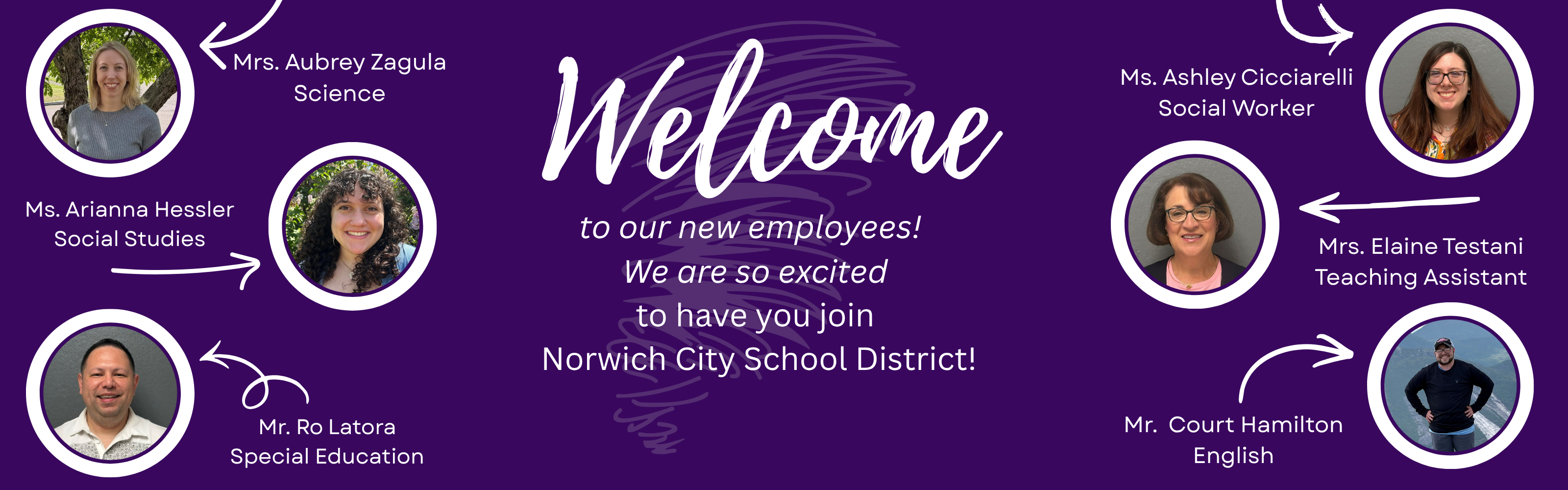 Welcome to our new employees!