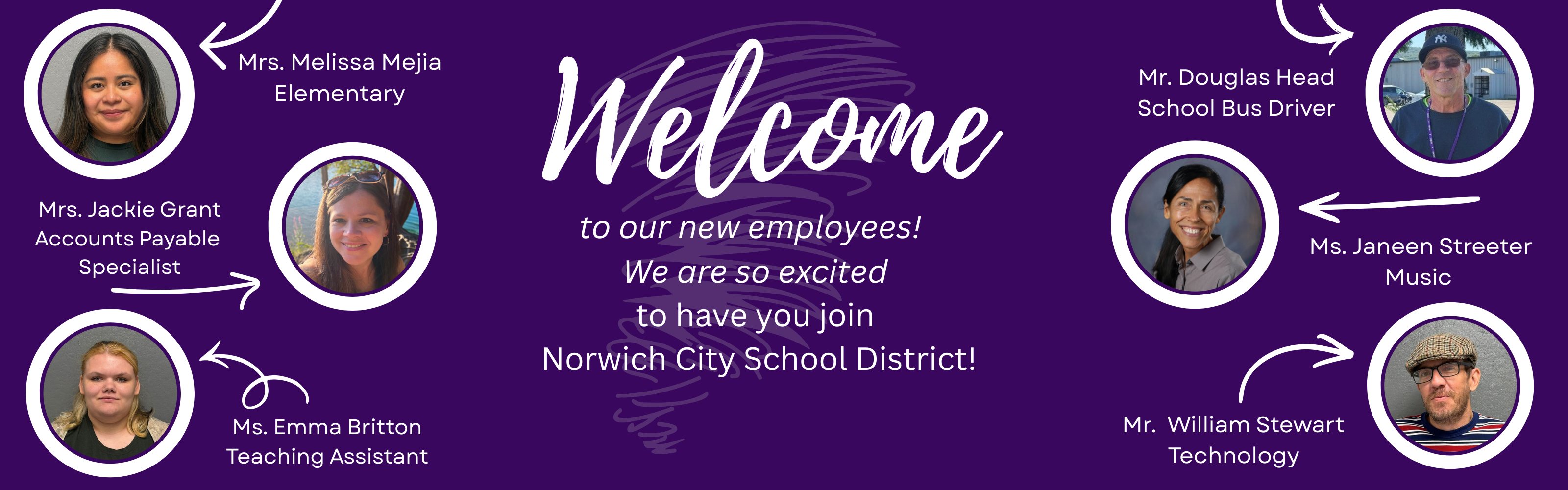 Welcome to our new employees!