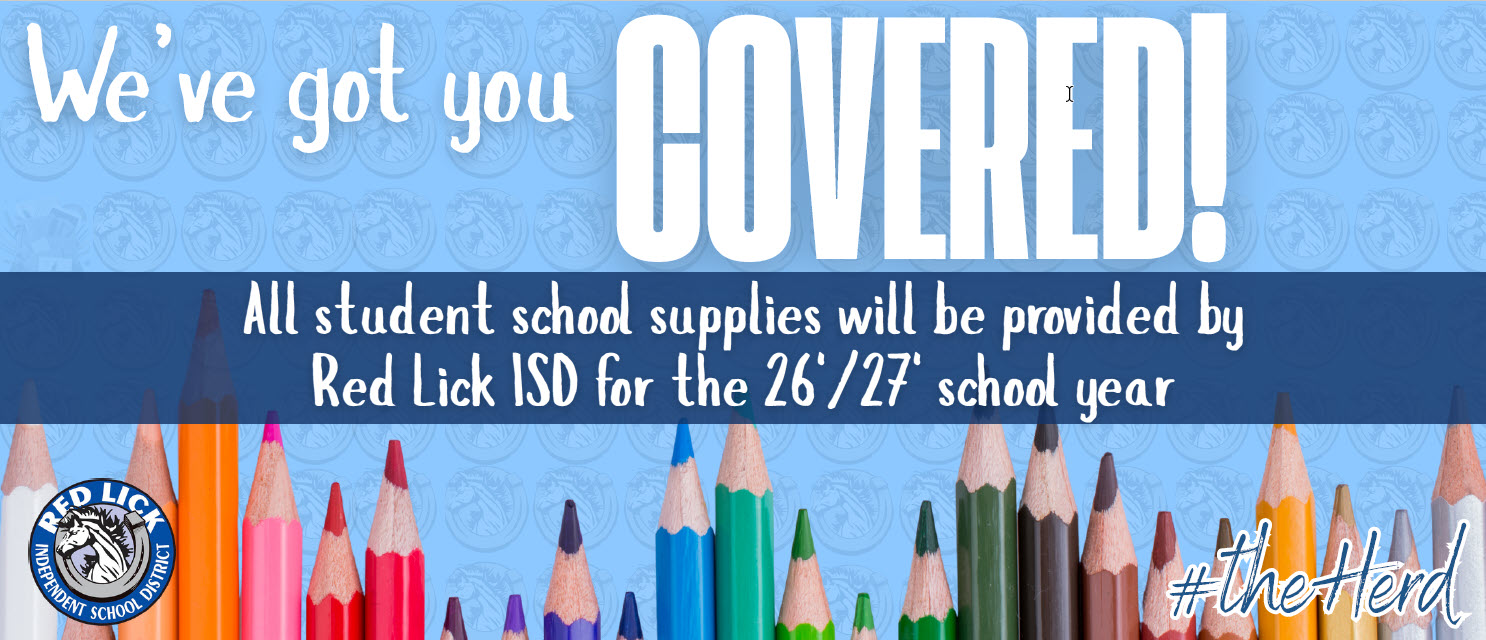 School Supplies Provided