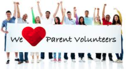 We love parent volunteers