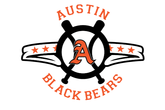 Austin High School Baseball logo black bears