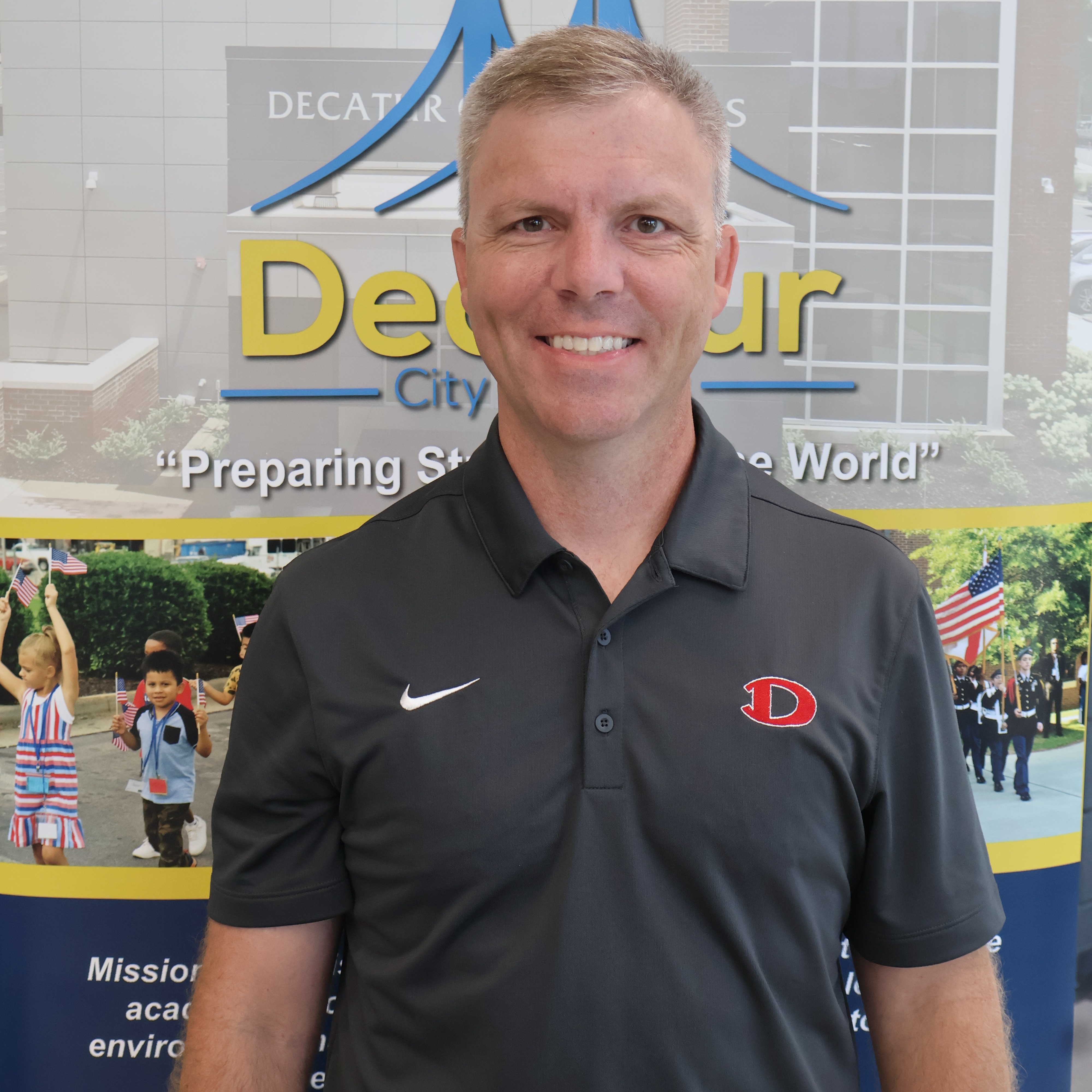 Welcone Clayton Grider to the Decatur High School family. Mr. Grider serves as Assistant Principal.