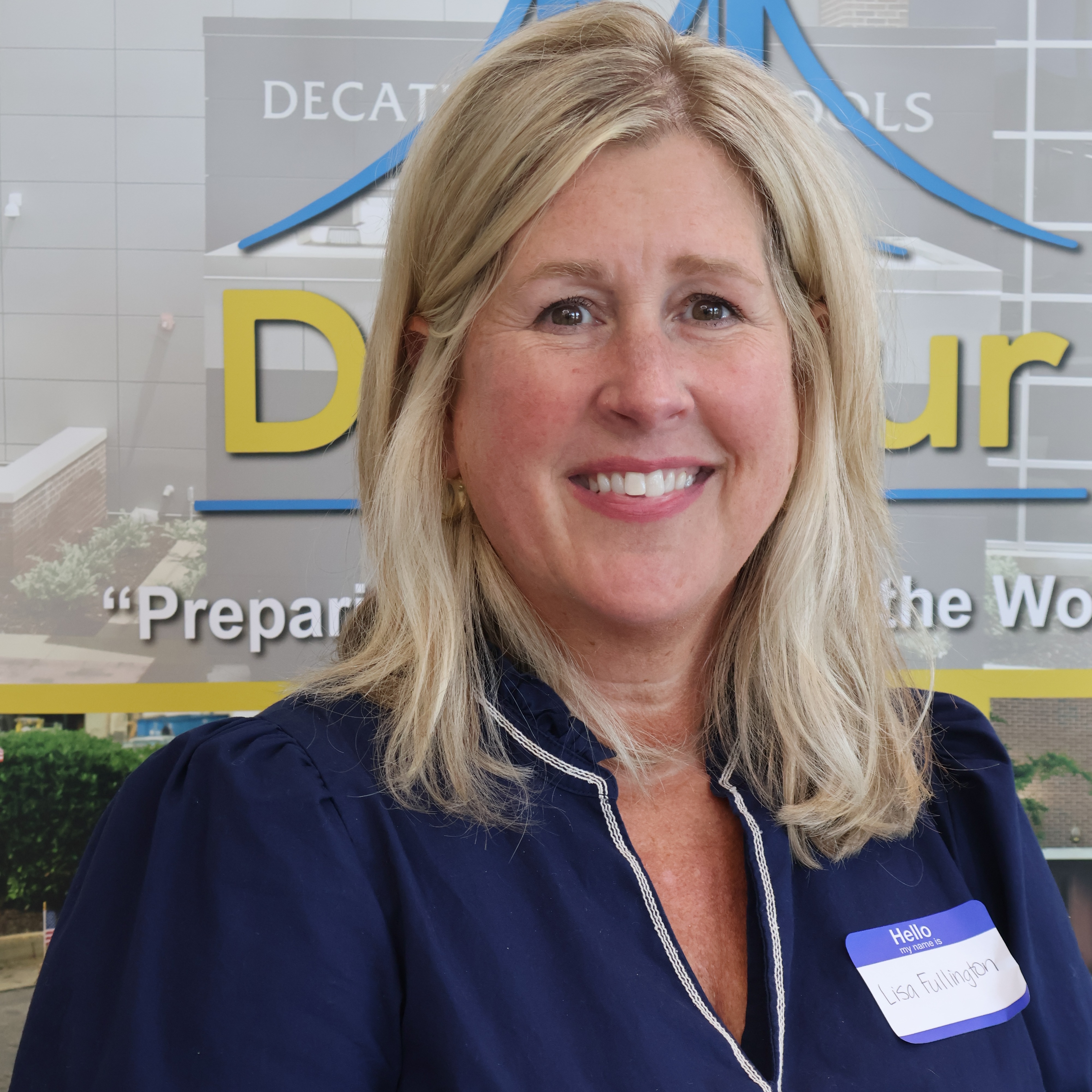 Welcome Lisa Fullington to Decatur High School. She teaches Science.