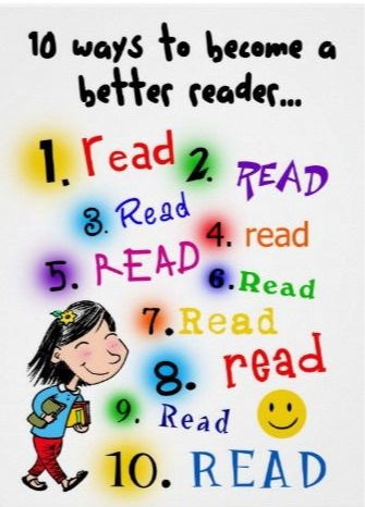 10 ways to become a better reader. 1. - 10 all say read