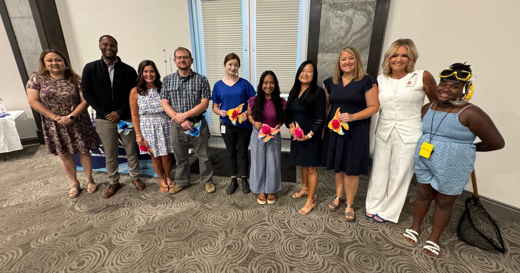 Image of new teachers starting the 2025-2026 school year at Austinville Elementary.