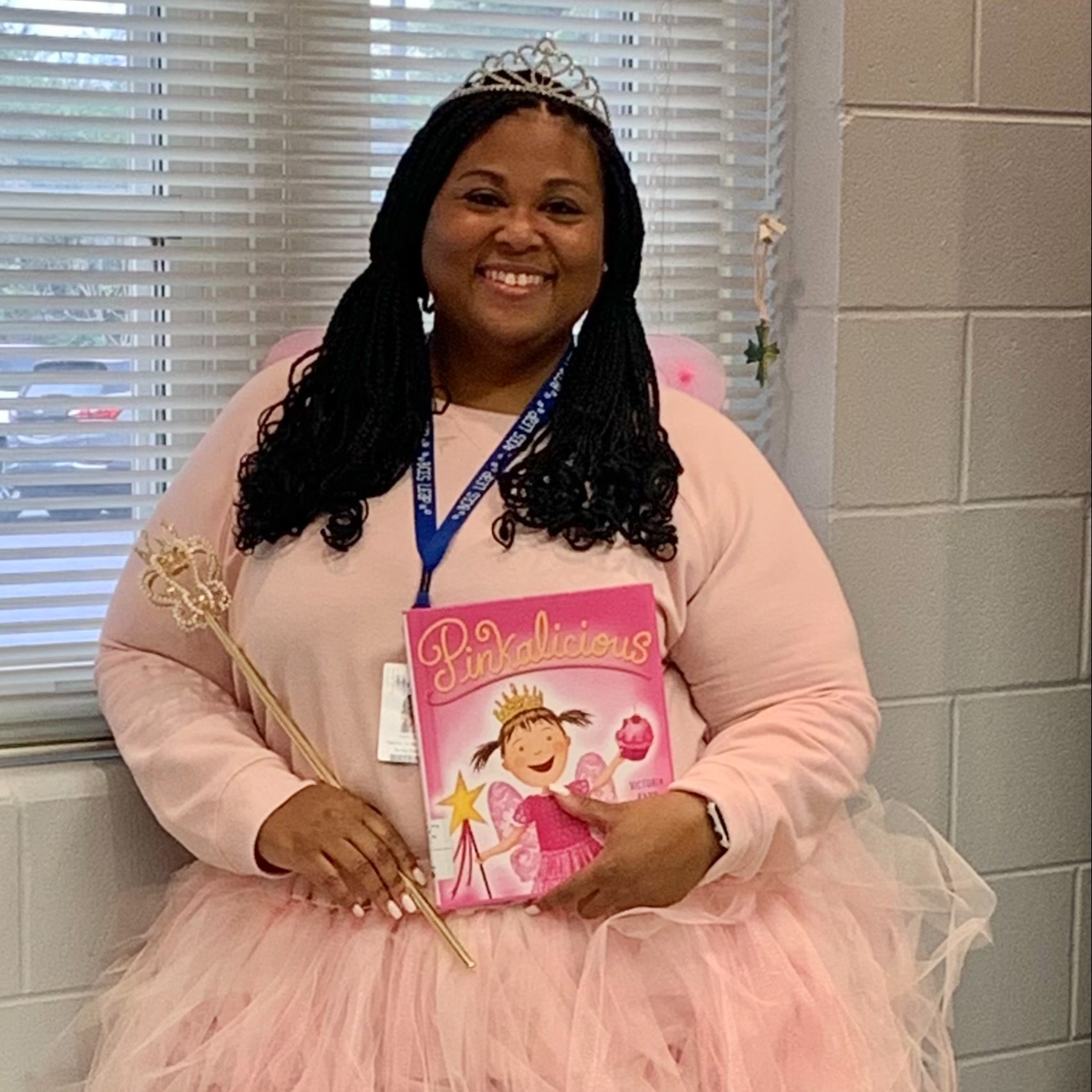 Dawn Batts, Principal, Chestnut Grove Elementary School shares her love of books.