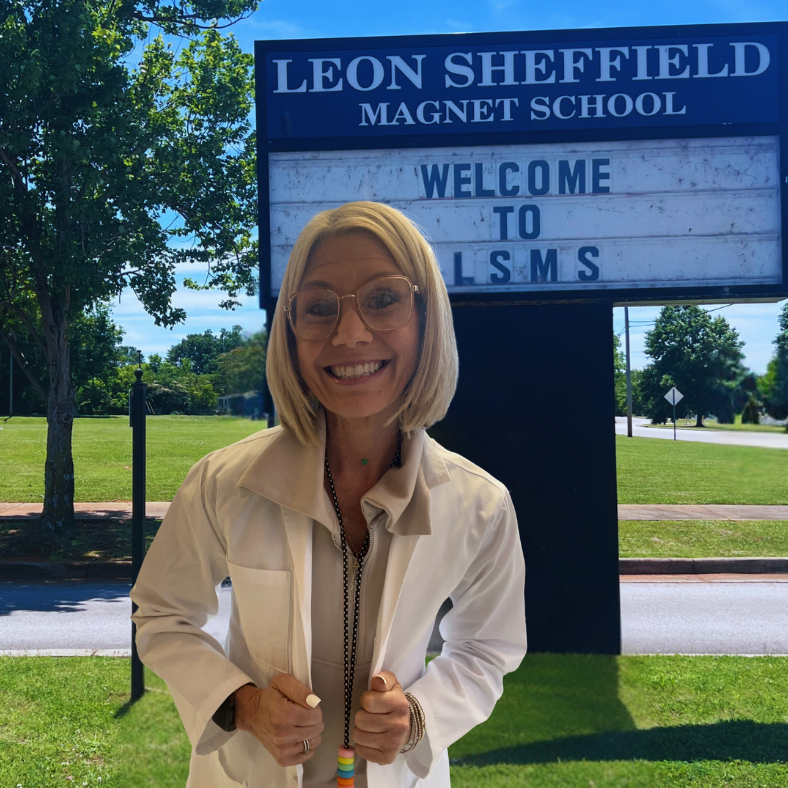 Leon Sheffield Elementary School STEM Teacher Heather Coon