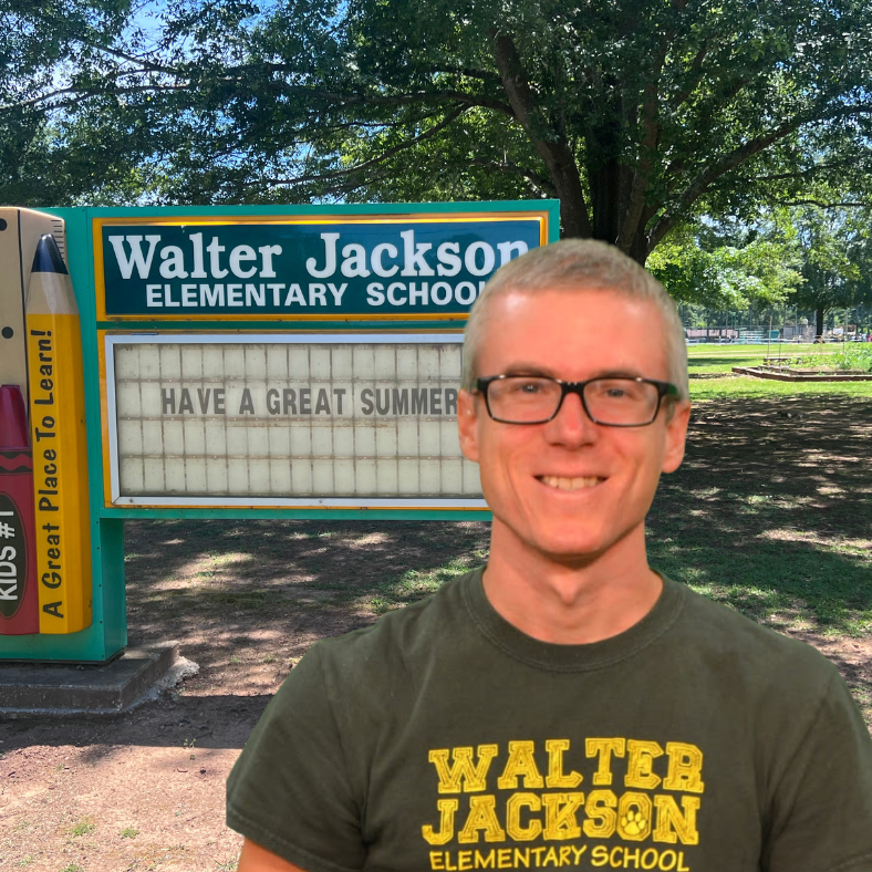 Todd McDonald, Librarian, Walter Jackson Elementary School