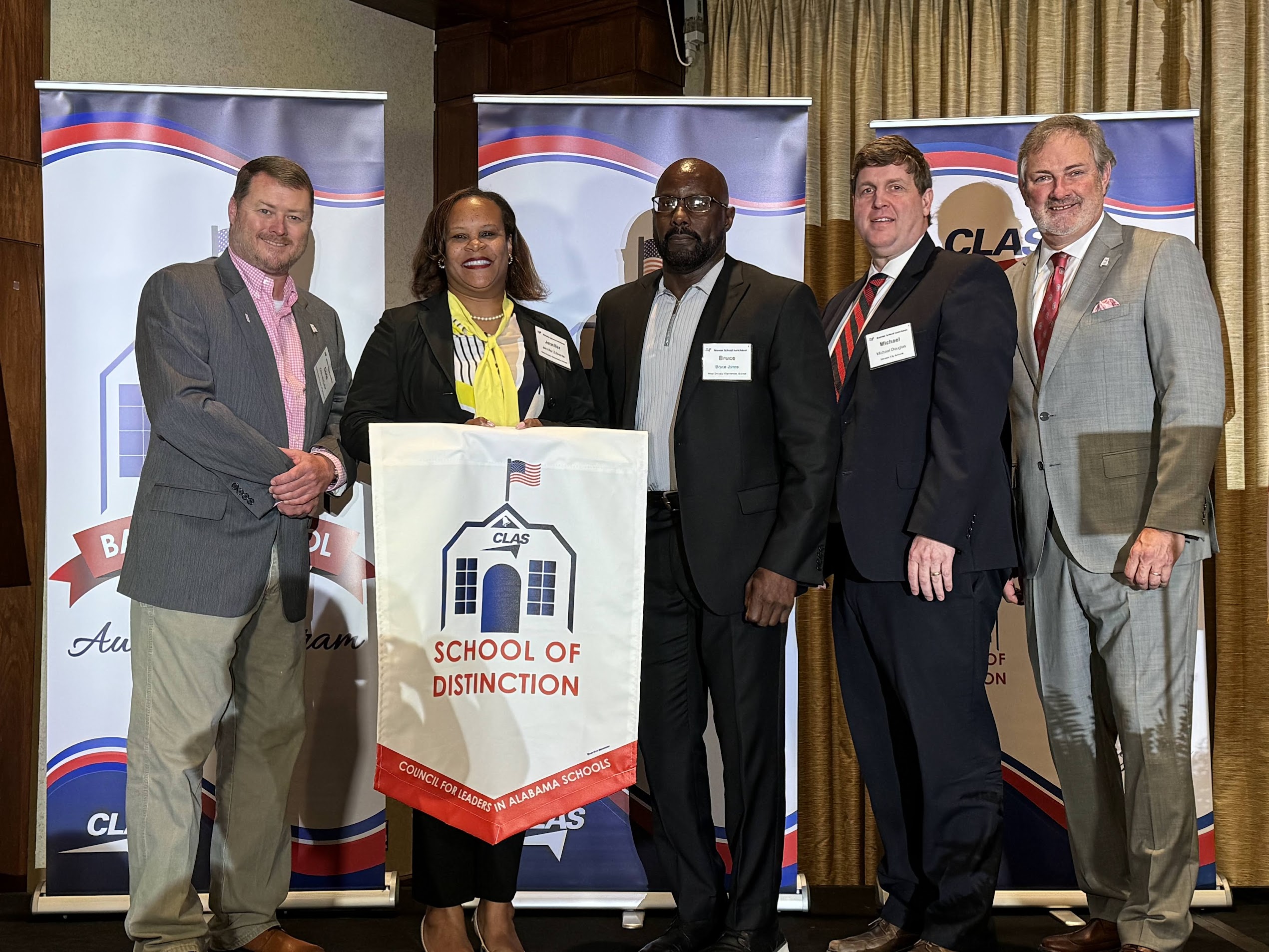  West Decatur Elementary School was selected as 2023 CLAS Schools of Distinction from State School Board District 7 by the Council for Leaders in Alabama Schools