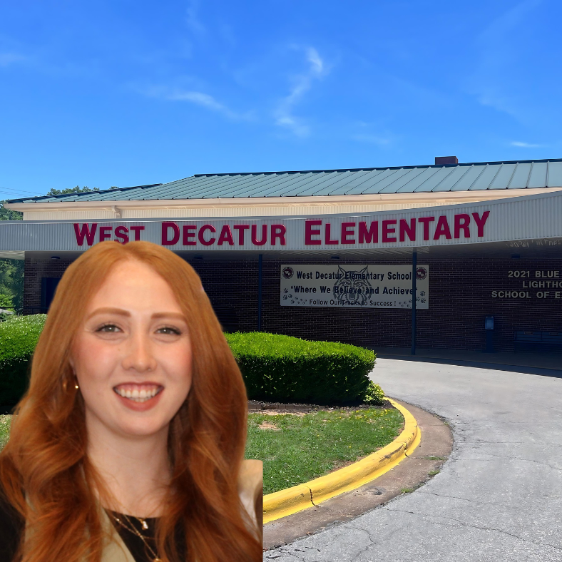 Kirsten Champion, 3rd grade teacher, West Decatur Elementary School