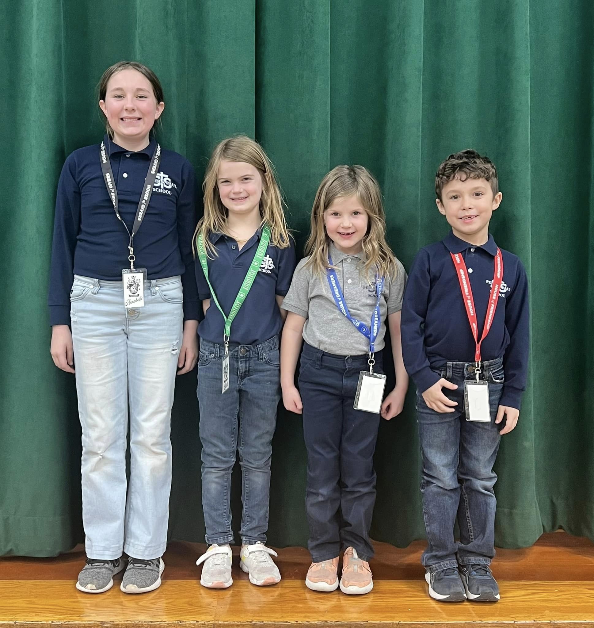 children receive award