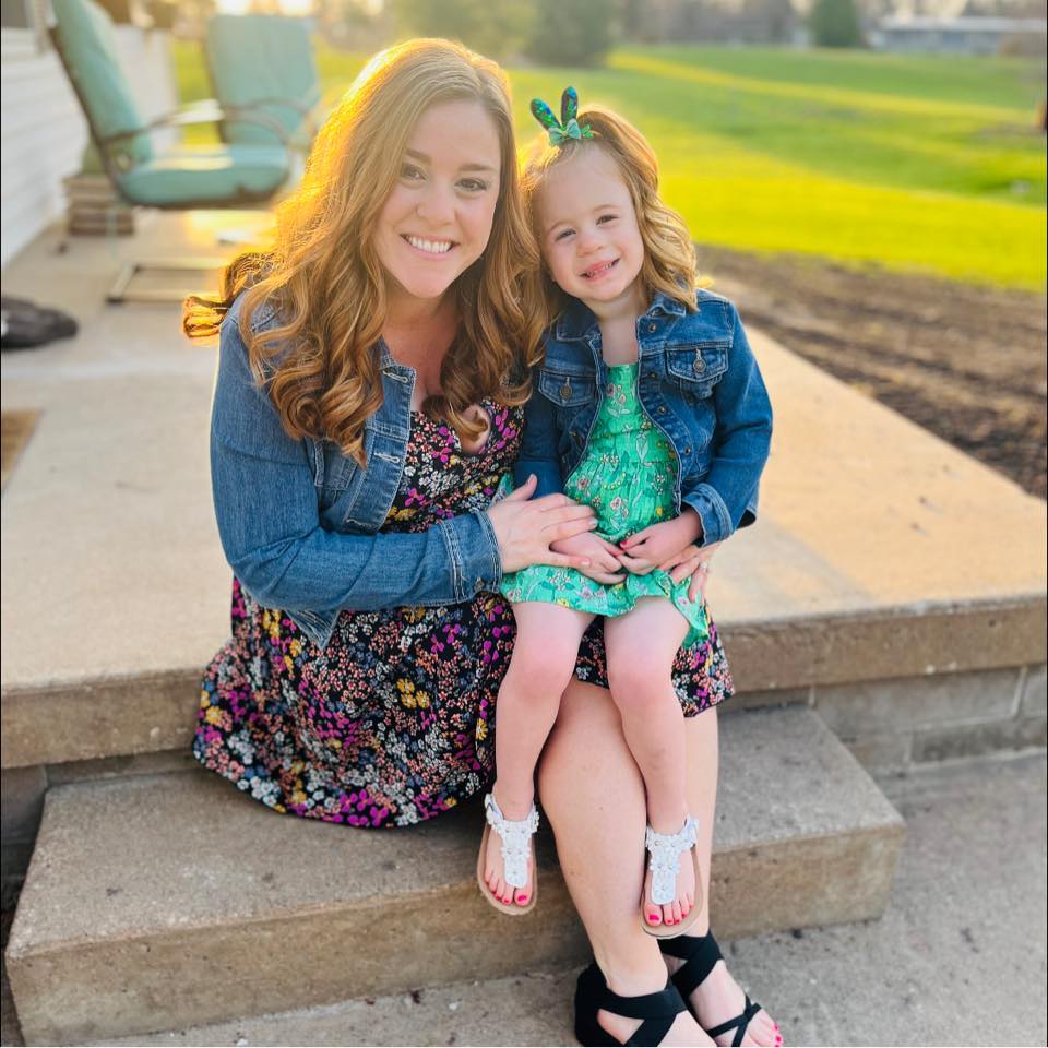 mom and daughter