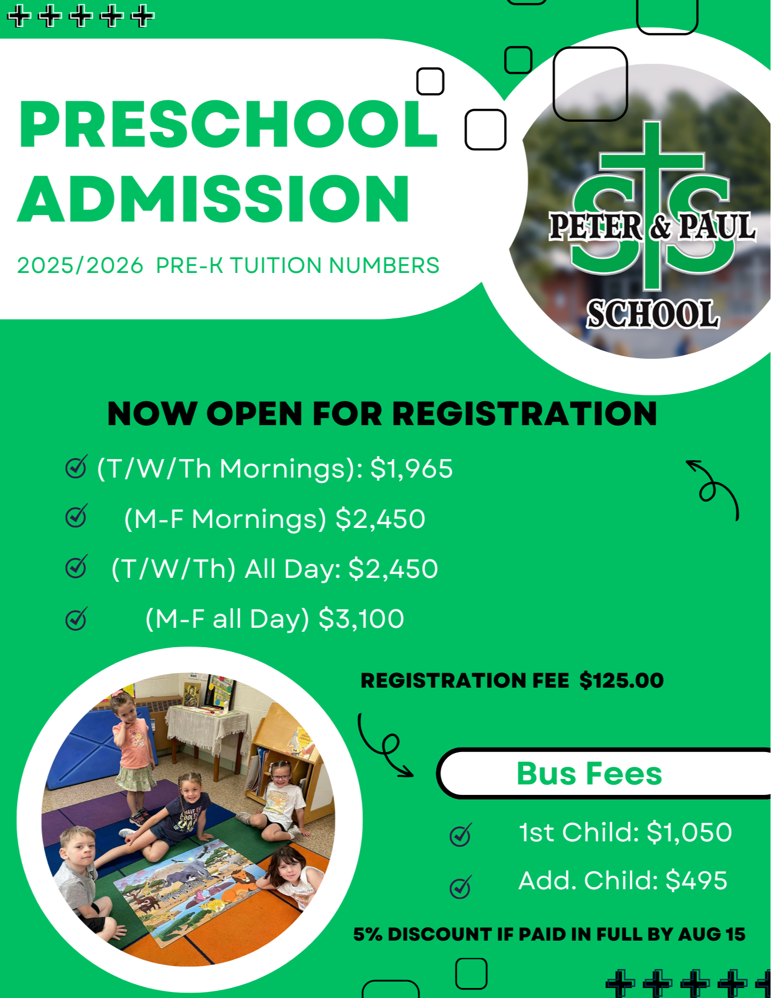 PReK Tuition