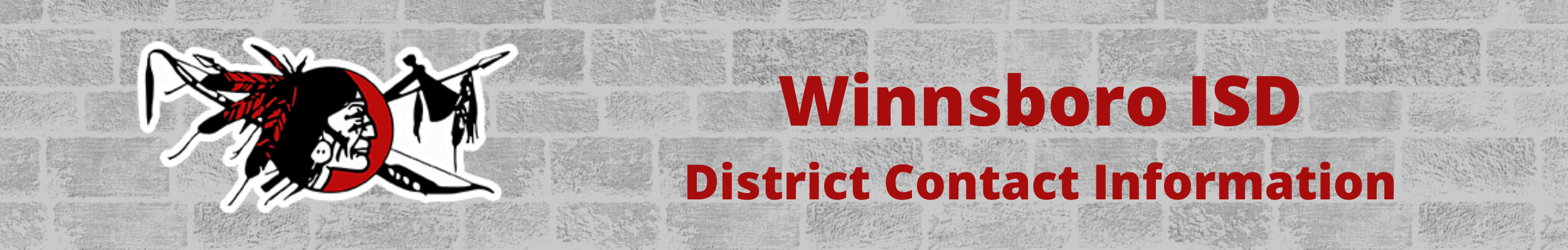 Winnsboro ISD District Contact Informaiton